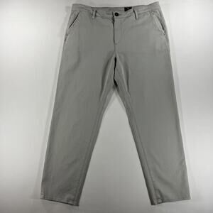Adriano Goldschmied The Caden Tailored Trouser Pants Beige Womens Sz 34 (Tag 32)